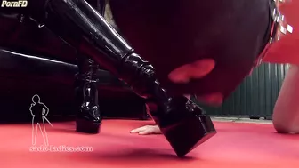 SadoLadies - Mistress Jessica & Mistress Whiplash - Bootlicker's Duty