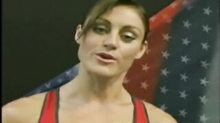 Shannon Dallas Hall Tall Buff can fight