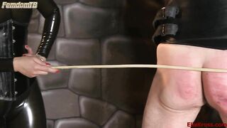 EllaKross - Ass Whipping and Ball Fondling