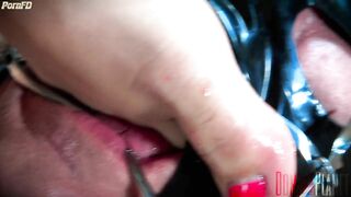 Domina Planet Foot Gagging Institute Queen Aryal