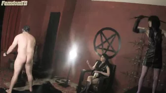DeadlyDommes - Dietrich & GothGirl - SatansSlaveInitiation