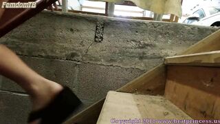 Lola and Natalya - Two Girls Share a Full Human Toilet