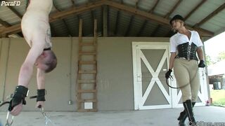 ClubDom - Brianna - Slave Whipped To Shreds